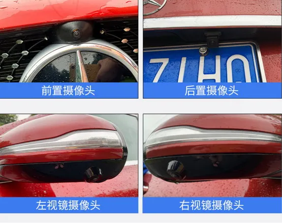 Костюм OEM мониторинг 2020 для Mercedes Benz CLA класса автомобиля 360 градусов камера птичий