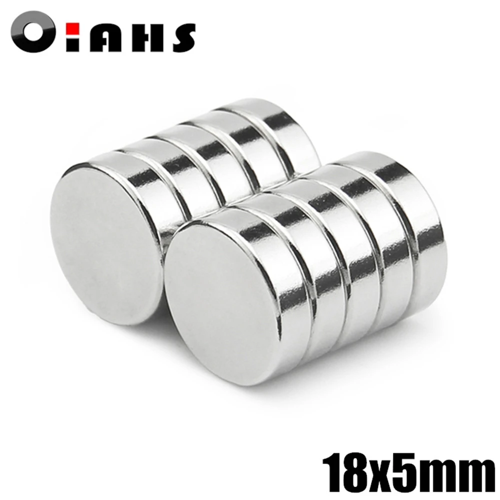 5-50 шт., неодимовые магниты NdFeB, 18 Х5 мм