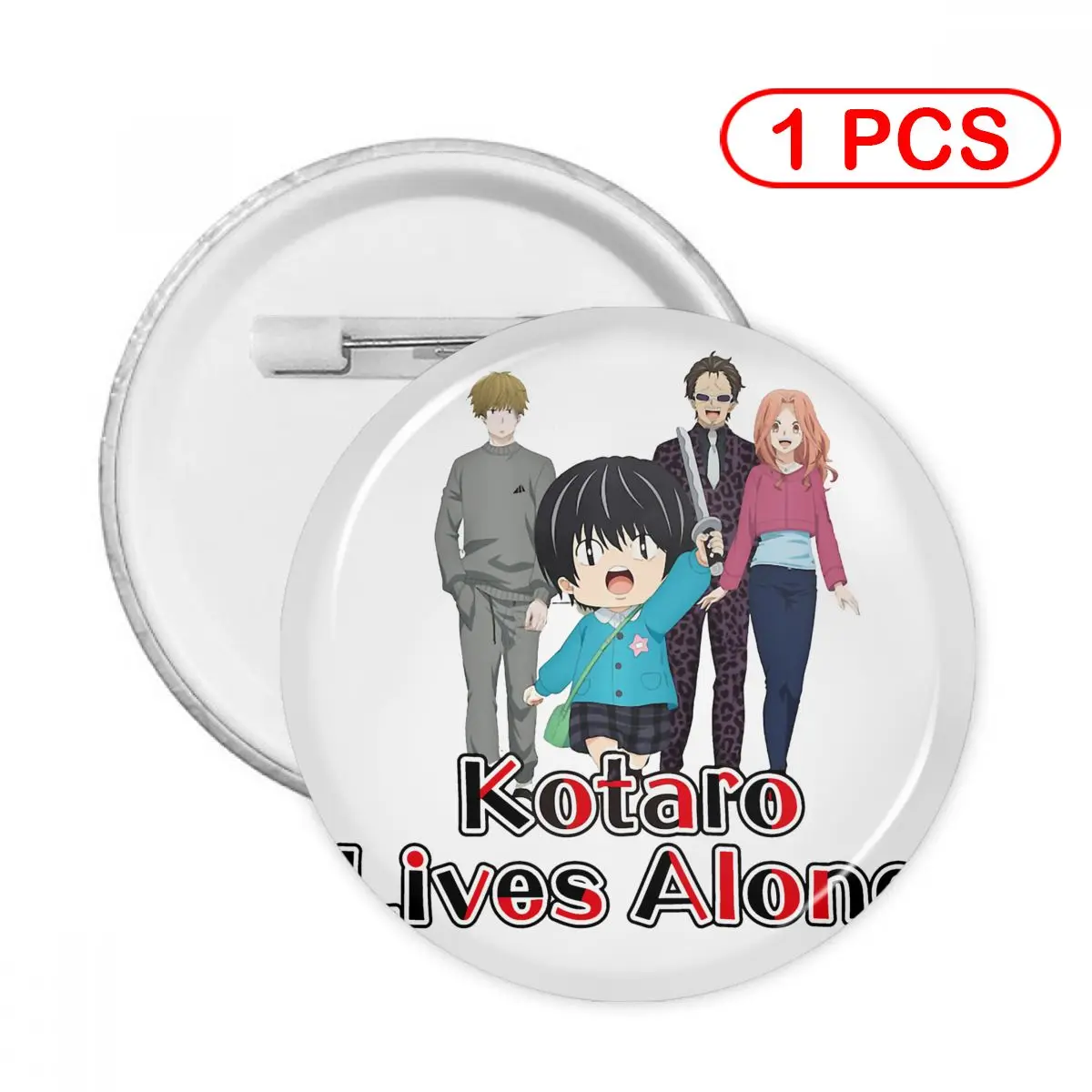 

Kotaro Lives Alone Soft Button Pin Clothes Brooch Creative Pins Jewelry Decor Cute Badge Cool Women Child Lapel