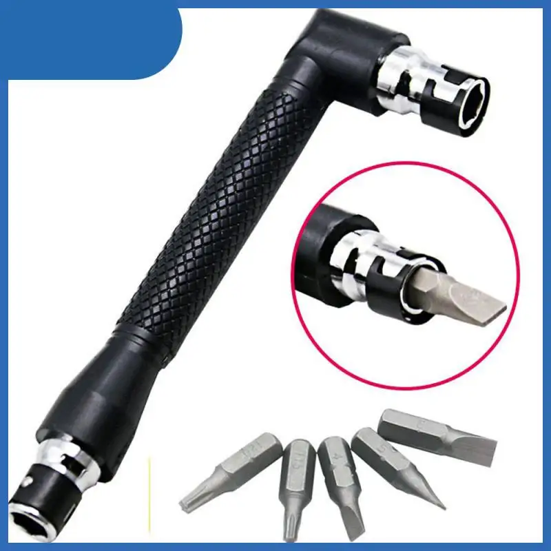 

Mini Dual Head L-shaped Socket Wrench Spanner 1/4" 6.35mm Screwdriver Bits Utility Tool Set For Home Repairing TXTB1