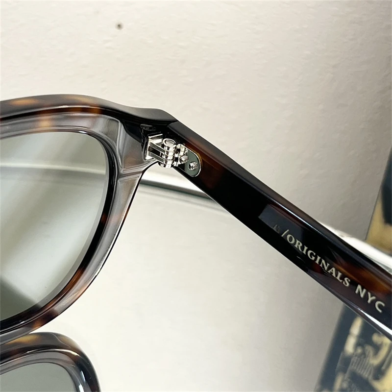 Круглые женские солнцезащитные очки Lemtosh DAHVEN ацетатные ретро мужские высокого