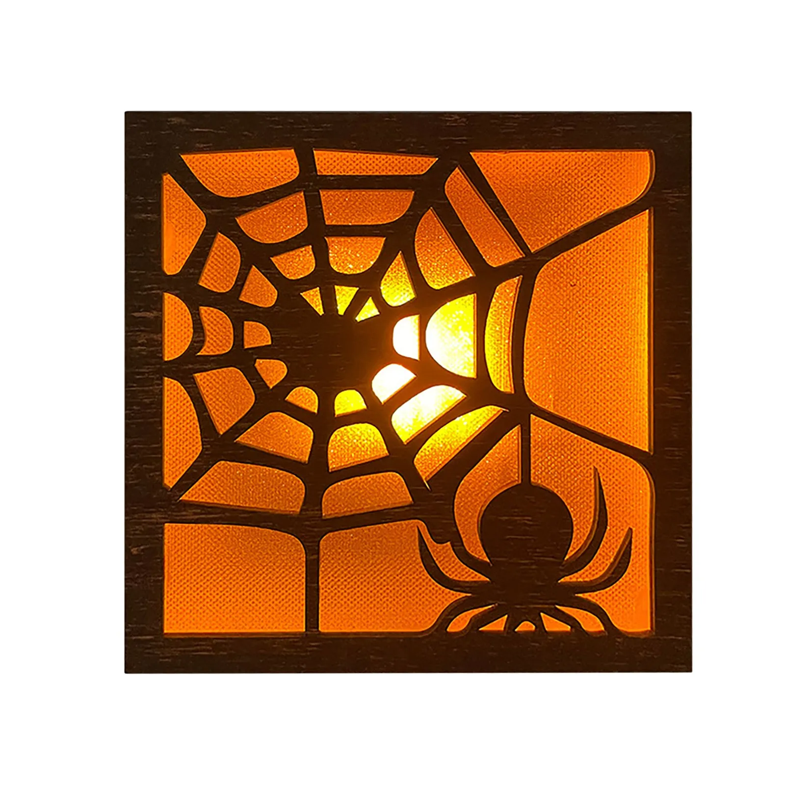 

Collection Of 4 Retro Style Decorative Halloween Wooden Desk Crafts Indoor And Outdoor Silver And White Christmas Ornaments