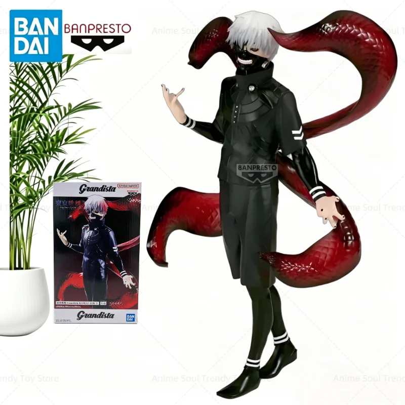 Фото В наличии: Коллекционная фигурка Bandai Grandista Кен Канеки (Токийский гуль), 27 см, большой размер, модель для демонстрации, игрушка, подарок (AS) №1