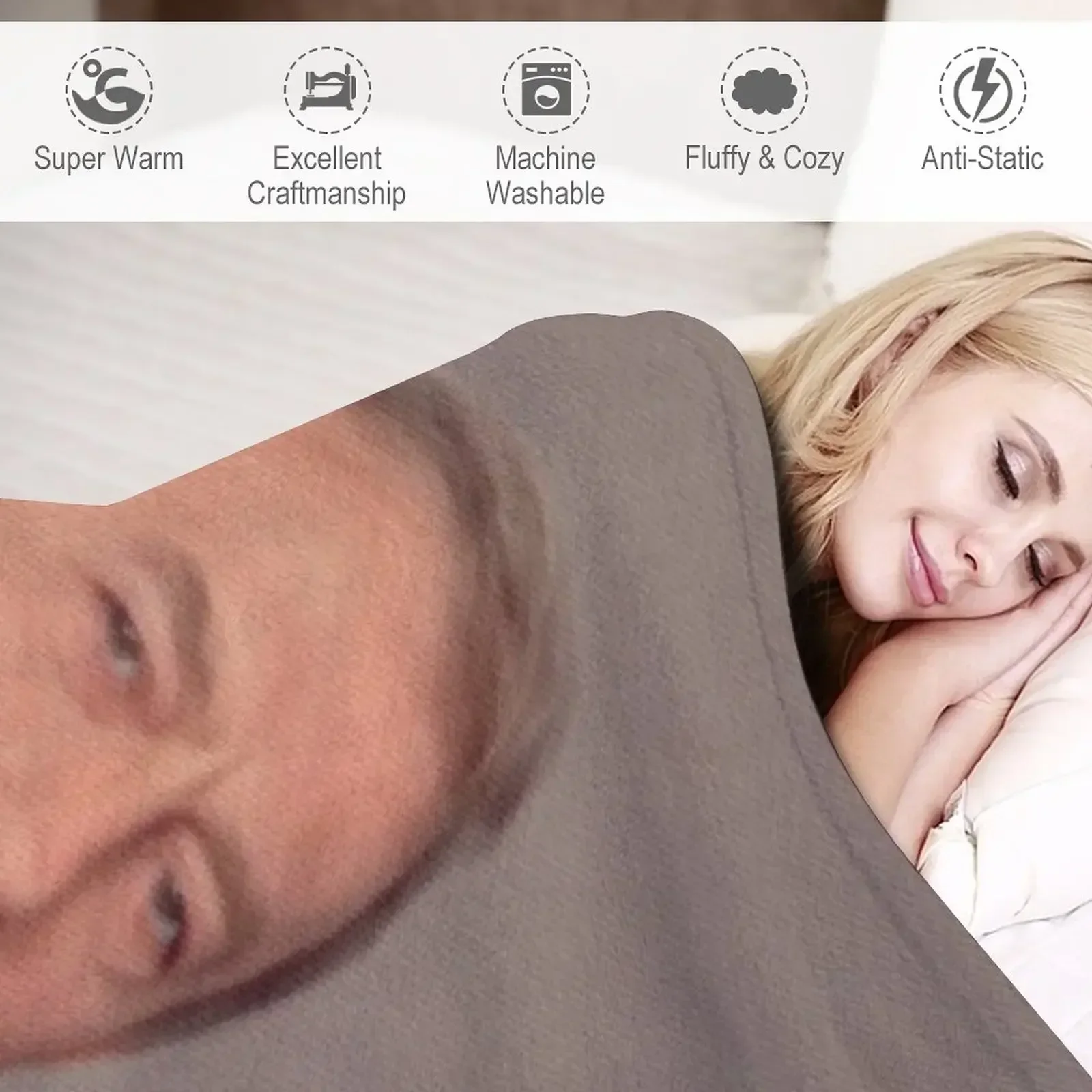 Эдвард Вудруд одеяло с актером роскошные одеяла в стиле аниме