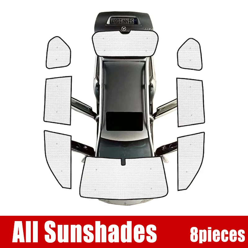 

Для Toyota Land Cruiser Prado 150 аксессуары J150 2010 ~ 2023 LC150 FJ150 автомобильный солнцезащитный козырек с защитой от ультрафиолета солнцезащитный козырек автомобильные аксессуары