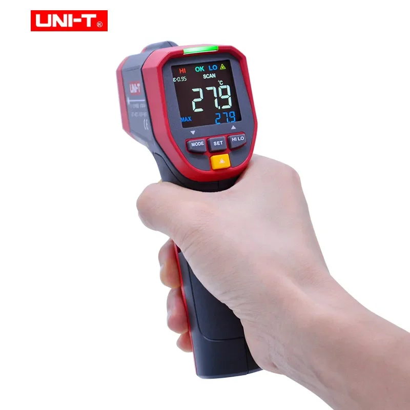 UNI-T UT301A+/UT302A+/UT303A+ Бесконтактный промышленный термометр Высоко- и