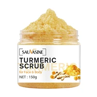 face body scrub turmeric honey skin brightening scrub lightening whitening moisturizing dead skin smooth skin scrub