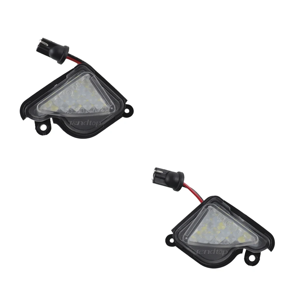 2 шт. светодиодный светильник Canbus без ошибок под зеркалом заднего вида для Skoda Octavia