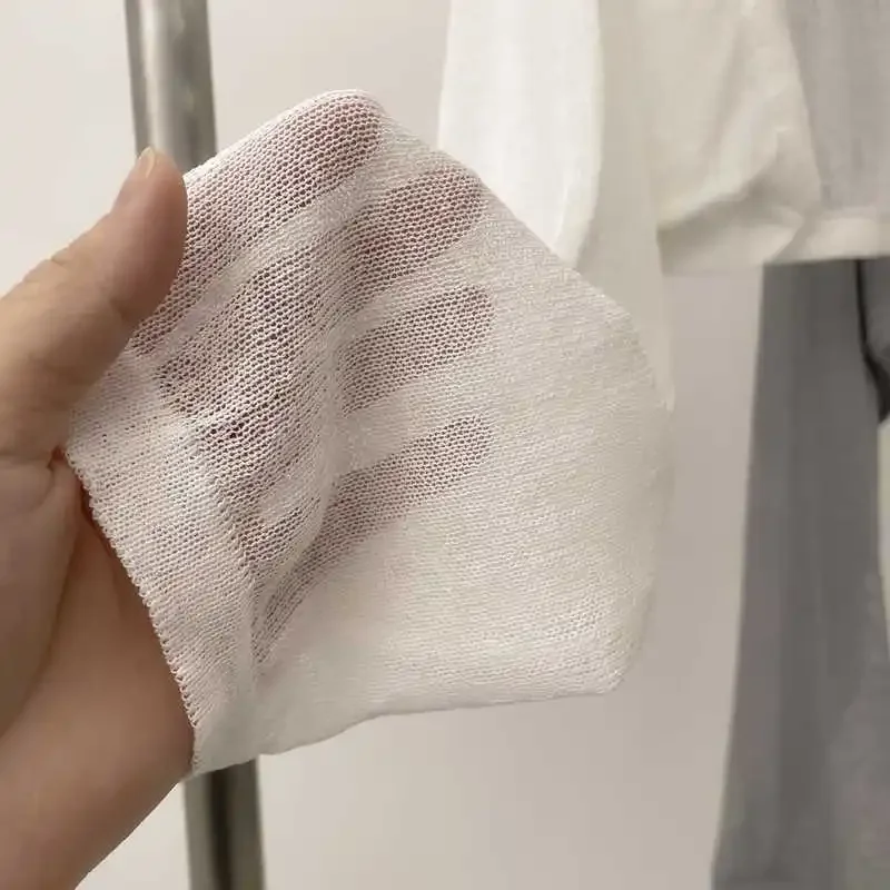 Вязаный ледяной шелк солнцезащитный белый кардиган платье-майка женское летнее