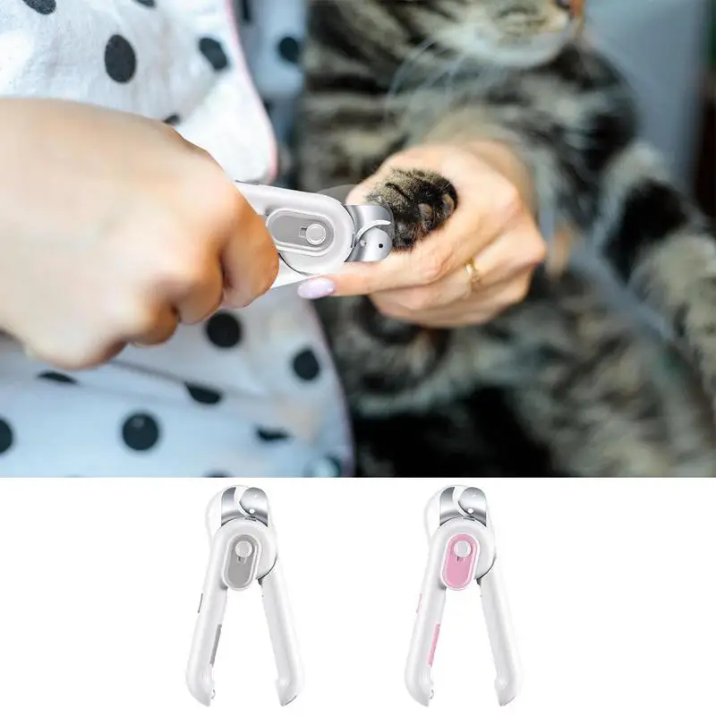 

Cat Claw Clipper Professional LED Nail Clippers For Pets Nail Trimmer, Grooming Cutter For Animals Cat And Dog Claw Care