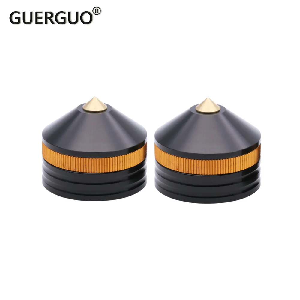 

Черная Алюминиевая Подставка под штатив 39x33 мм, 1 шт., демпфер для HIFI Audio AMP динамик вершка, CD монитор