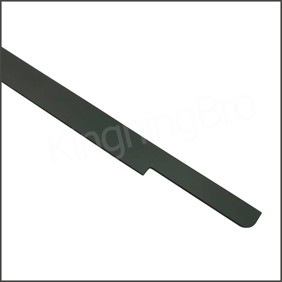 Новинка Защитное стекло для ЖК-экрана передняя отделка чехол с логотипом MacBook Pro