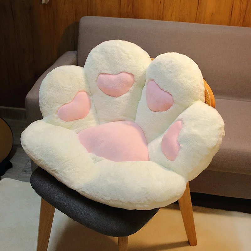 

Plush Toy Cat Paw Butt Waist Support Cushion Soft Comfortable Cute Chair Office Hips Cushion Home Sofa Indoor Decoration Pillow
