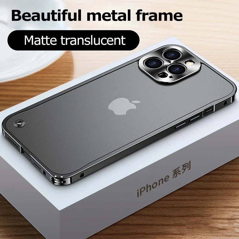 Роскошная металлическая рамка Защита объектива для iPhone 11 12 13 Pro Max /13MINI 12/11Pro