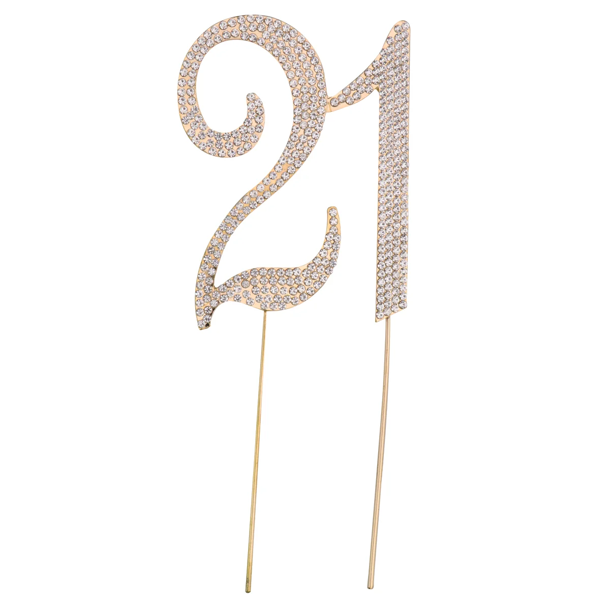 

Cake Birthday Anniversary Decor Topperr Rhinestones Decorative 15Th Number Topperss Cupcake Pick Topper Party Toppers Wedding