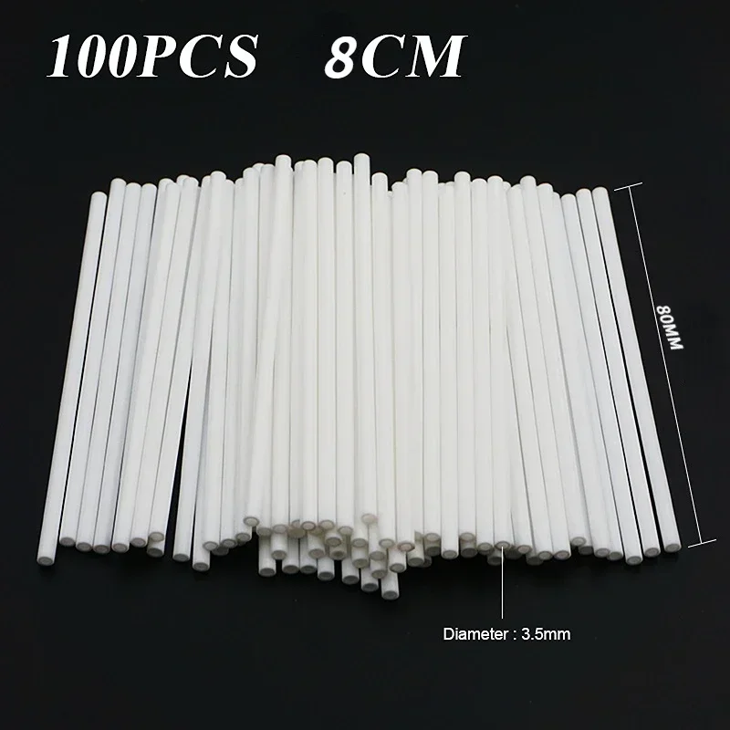 

Пластиковые леденцовые палочки MOONBIFFY белые