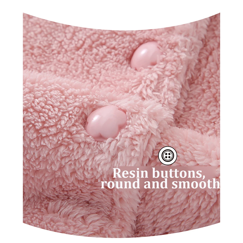 Super Thick Flannel Warm Women's Winter Pajamas Sweet Cute Floral Pajamas for Women Loose Sleepwear Coral Fleece Pyjamas Sets