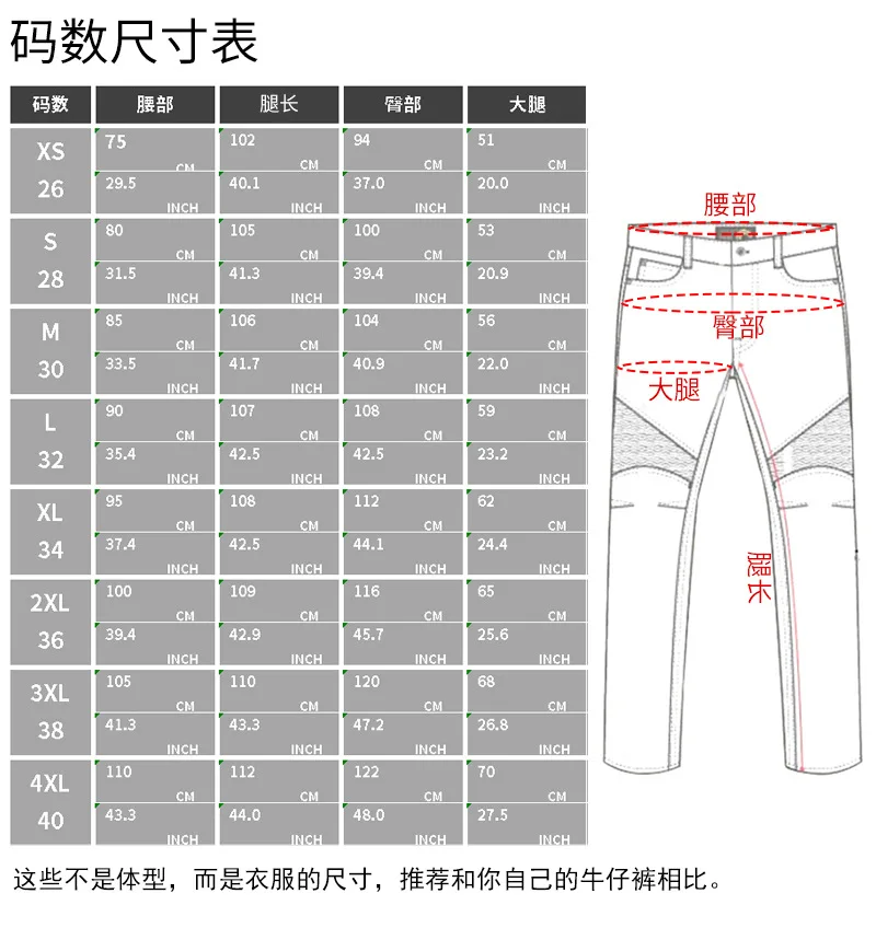 LOMENG Motorcycle Riding Pants Motorbike Motocross Cycling Jeans Safety CE knee Hip Removable Armored All Seasons for Men LM07