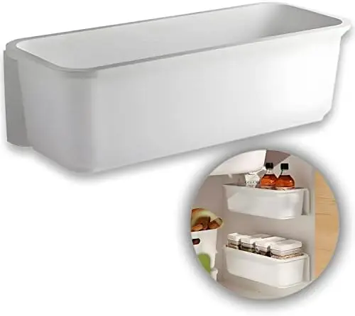 

Organizer cabinet self-adhesive kitchen - Organizer basket under movable sink - Organizer cleaning products under kitchen sink -