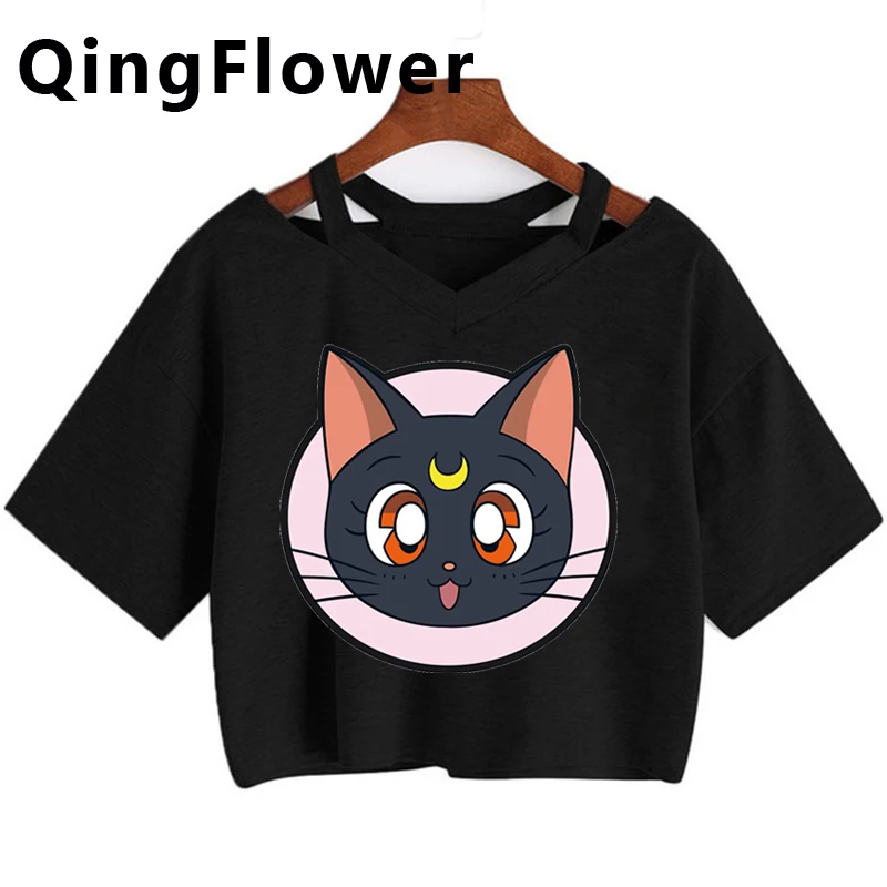 New Kawaii Anime Printing T Shirt Women Harajuku Short Sleeve Fun Ulzzang Fashion Funny New Top T Shirt Female