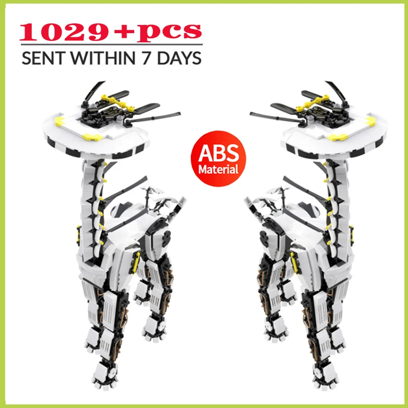 

1029 шт., механический робот-зверь с длинным шеем