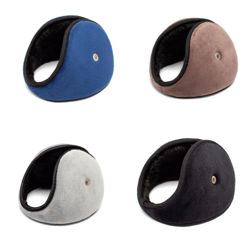 

Теплые плюшевые наушники для женщин и мужчин, унисекс, грелки для ушей, защита для ушей в холодную погоду