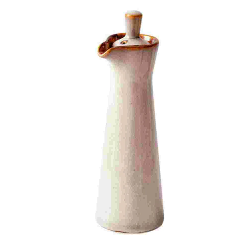 

Kiln Seasoning Bottle Shot Glass Lid Home Oil Can Vinegar Storage Container Dispenser Ceramics