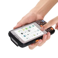 caribe industrial 1d 2d barcode scanner wireless bluetooth nfc uhf rfid portable document scanner