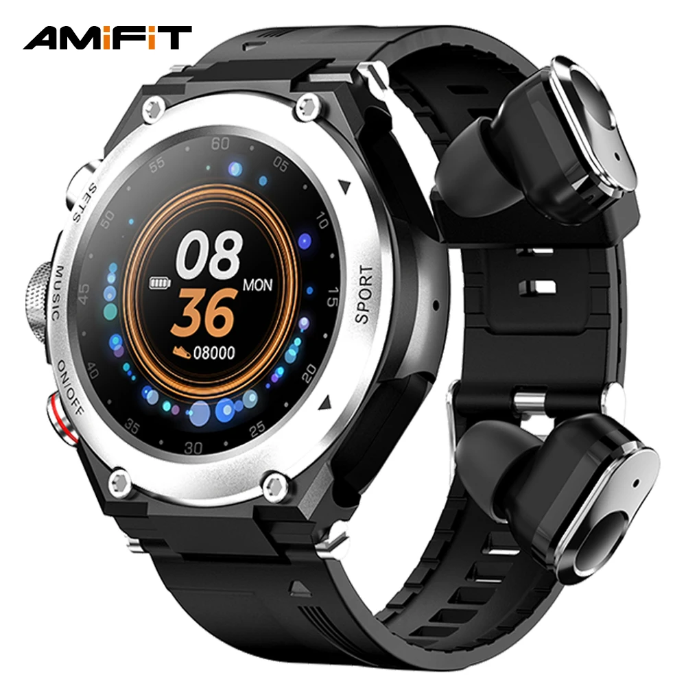 

tws airbud and ear buds pro 3 2 t92 smartwatch wireless headphone 2 in 1 montre connecte noise earphone smart watch with earbud
