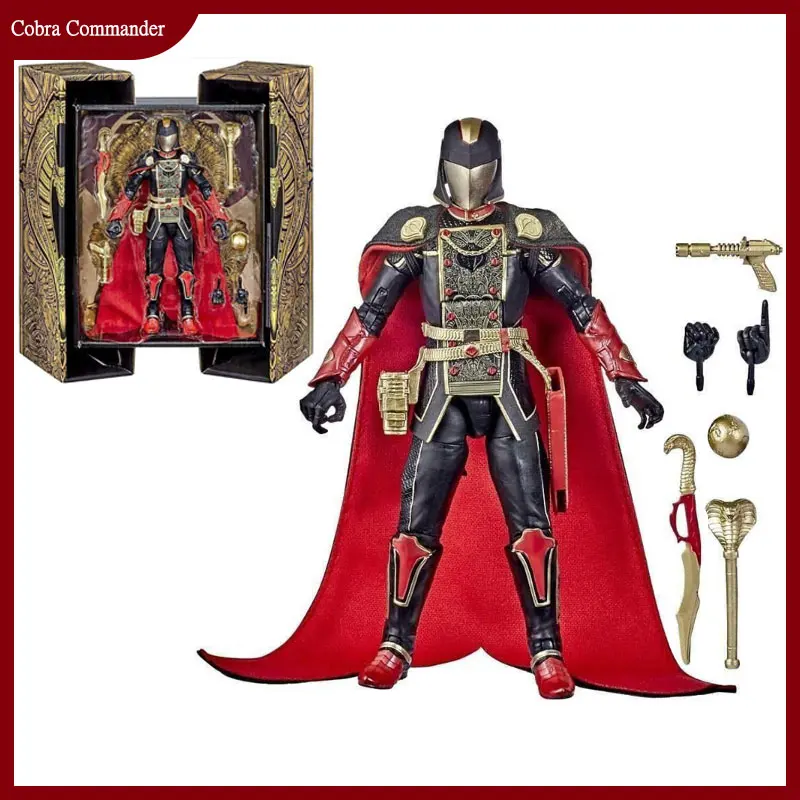 

G.I.Joe Classified Series Snake Supreme Cobra Commander Action Figurecollection With Multiple Accessories Collectibles