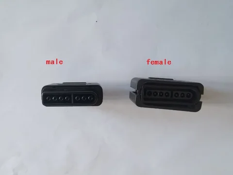 Разъем для подключения к порту, интерфейсный разъем, штекер/гнездо, разъем для SFC, для SNES Удлинительный кабель контроллера водонепроницаемый Plug DIY