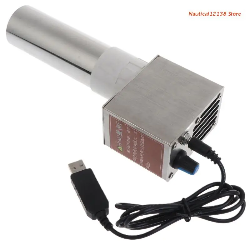 

Electric BBQ Fan Air Turbo Blower USB 5V 12V Camping Cooking Campfires Stove