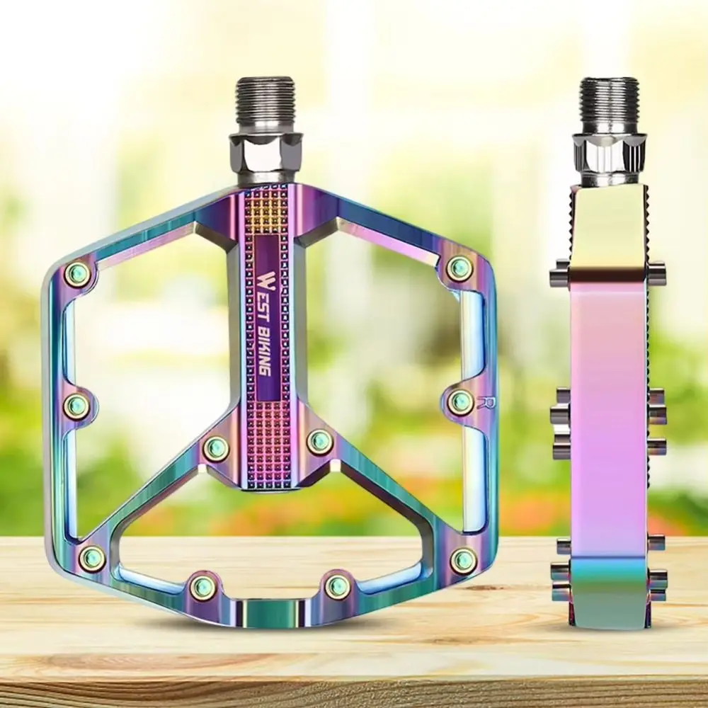 Новые педали MTB из алюминиевого сплава с ЧПУ полые гладкие подшипники подножки