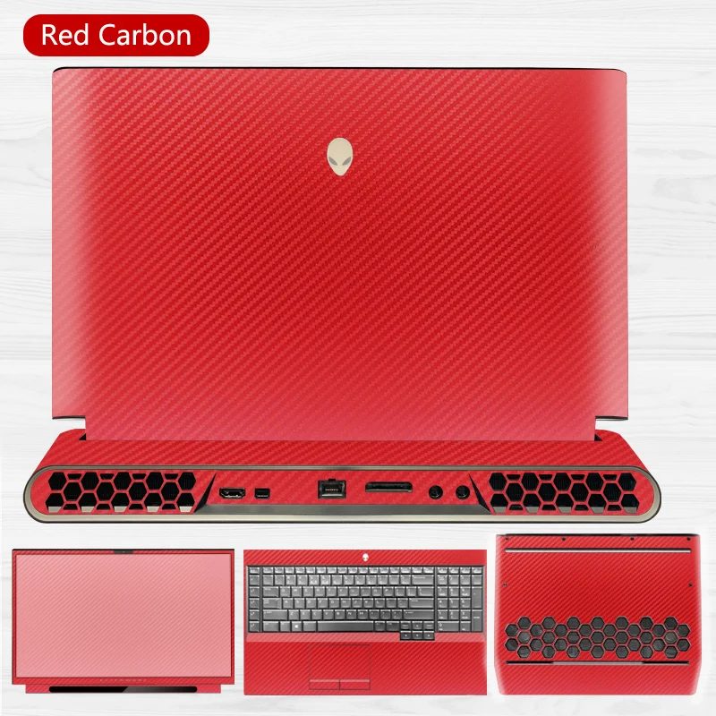 Наклейка для ноутбука из углеродного волокна KH Защитная 2019 Alienware область 51 м 17 3