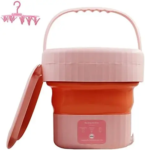 

Portable Washing Machine, 6L Foldable Mini Washing Machine, Mini Washer for Baby Clothes, Underwear or Socks for Apartment, Laun