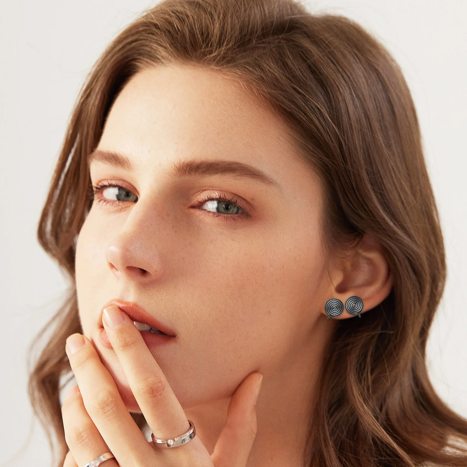 Серьги с пирсингом круглые массивные серьги без пирсинга ювелирные изделия ушей