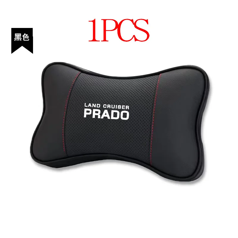 

1 шт., подголовник для автомобильного сиденья, подушка для шеи с логотипом для Toyota Prado 120 Fj150 Land Cruiser, автомобильные аксессуары для интерьера