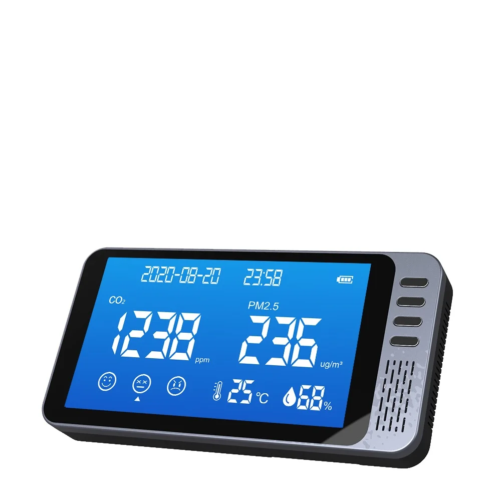 

Greaz DM129 Desktop NDIR Sensor co2 detector co2 Measuring instrument