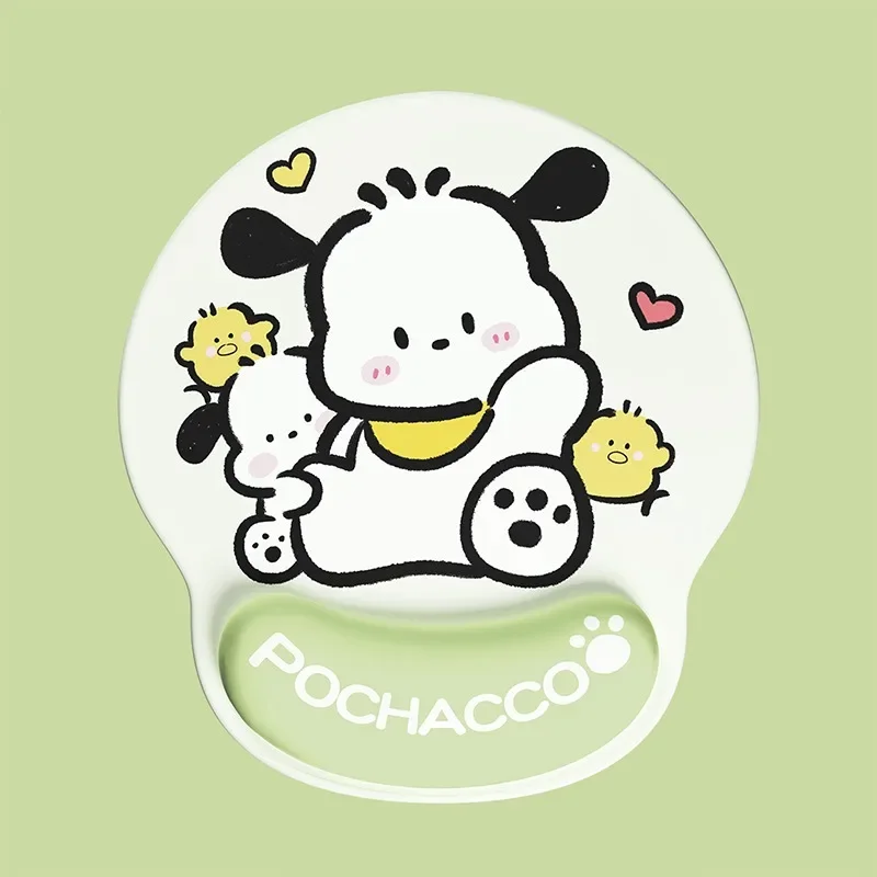 Коврик для мыши sanrio браслет pochacco девочек мультфильм аниме офисная силиконовая