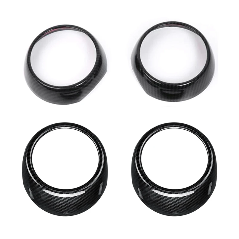 

2 пары внутренней отделки автомобиля: 1 пара накладок на дверную ручку автомобиля и 1 пара декоративных колец на приборную панель автомобиля