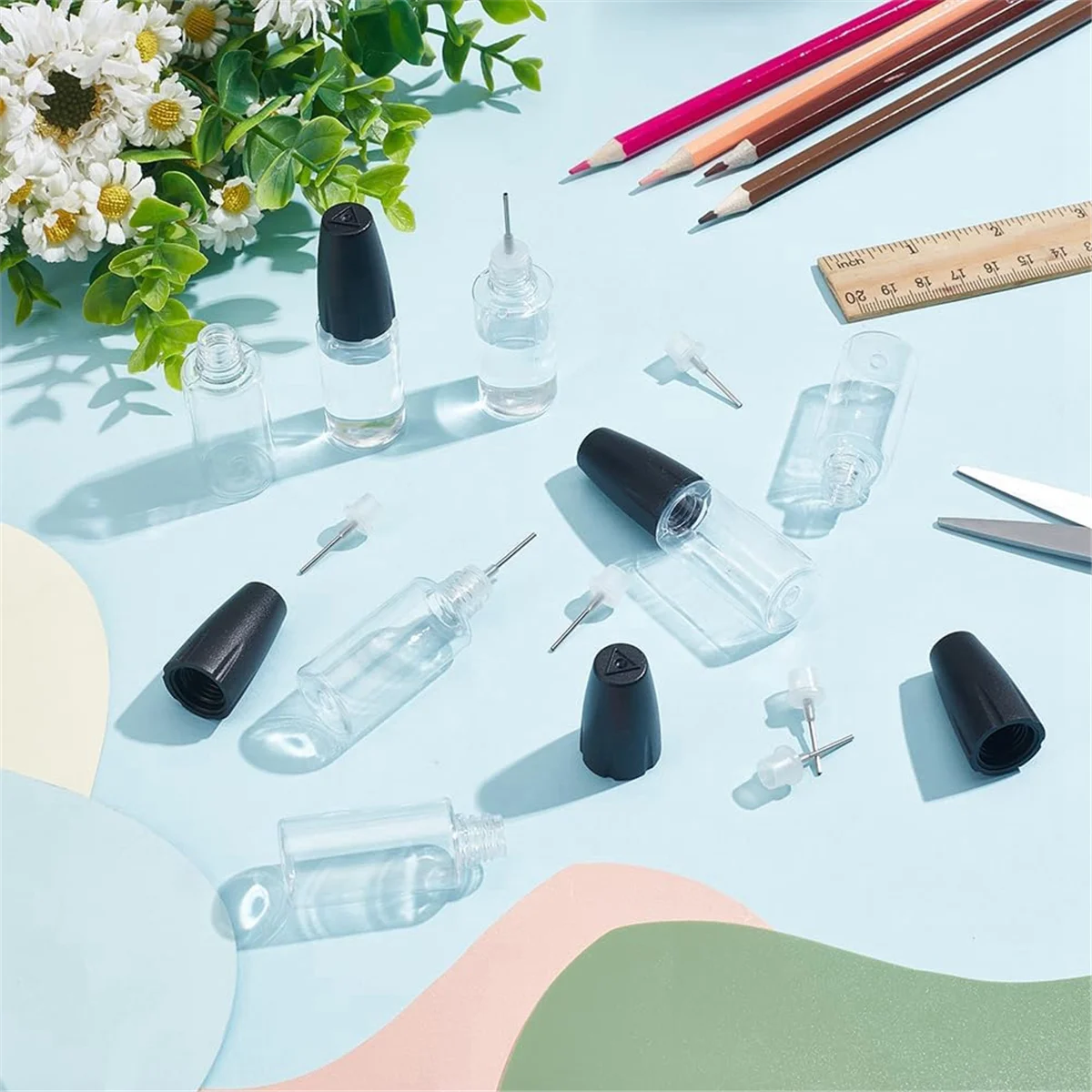 20 шт. флаконы-аппликаторы с наконечниками 10 мл/0 34 унций