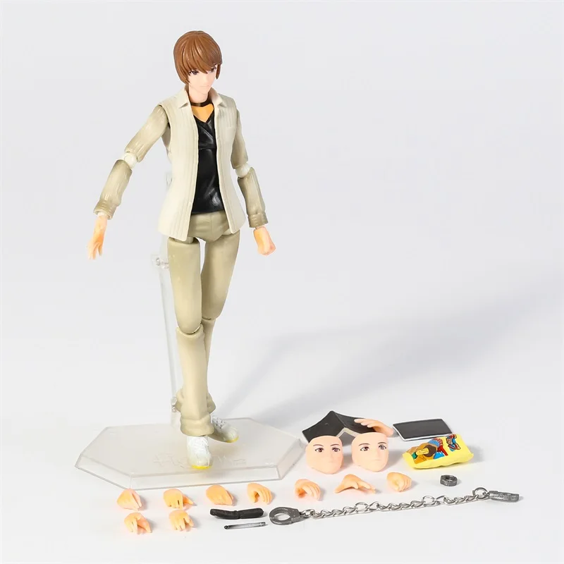 Экшн-фигурка из аниме тетрадь смерти фигурка figma Yagami светильник/Ryuk ПВХ