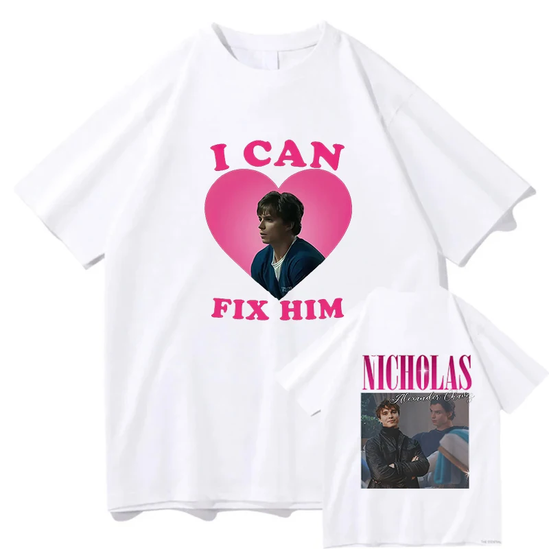 Мужская и женская двухсторонняя футболка из чистого хлопка с коротким рукавом