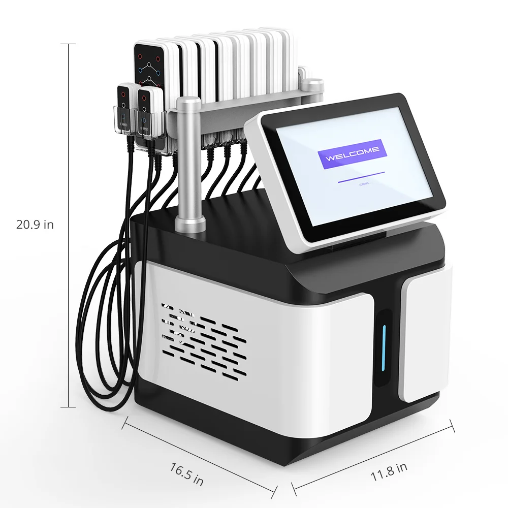 6D Lipo Laser Pads Машина с 6 длинами волн 12 подушечек мощностью 160 МВт для моделирования тела (art.: 3920cb669de57) - 3920cb669de57