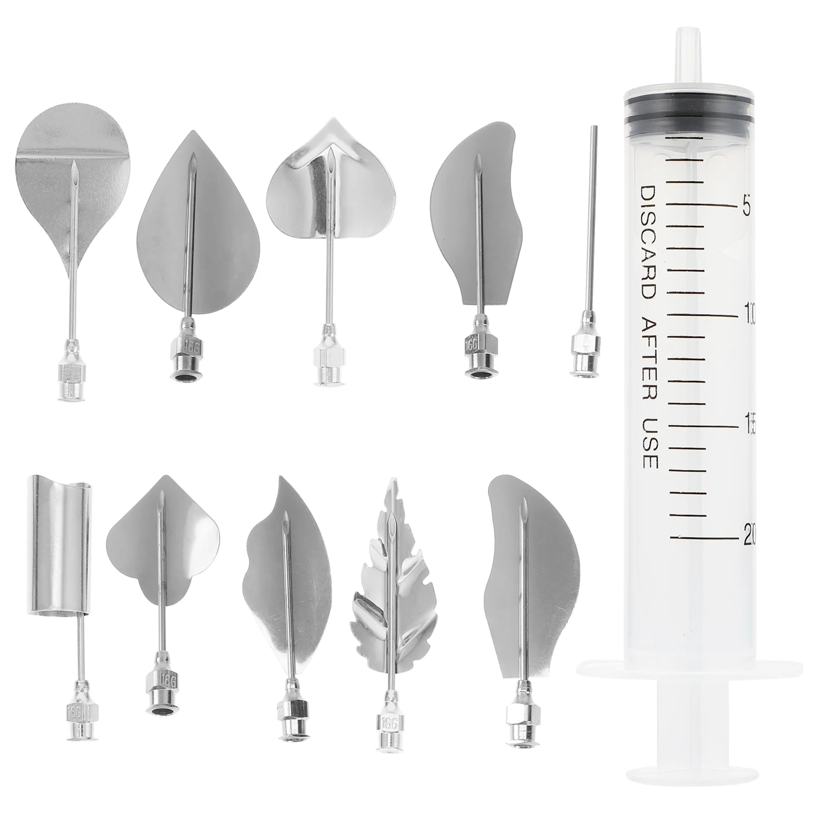 

Cake Tools Jellyflower Gelatin Tips Decoration Tool Decorating Pen Icing Dispensers Kit Pudding