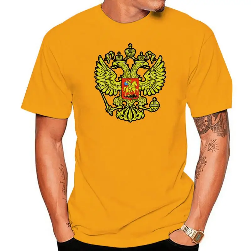

Russian Coat Of Arms Flag Mens T-Shirt - Football Athletics Russia