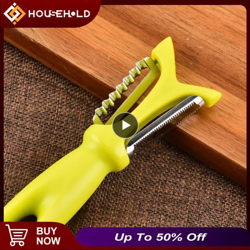 

Stainless Steel Grater Double-end Kitchen Accessories Vegetable Slicer Sharp Paring Knife Kitchen Gadgets Household Tools