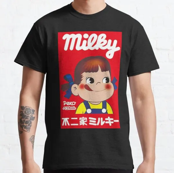 

Футболка молочная для девушек, 100% хлопок, с круглым вырезом