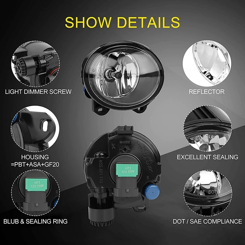 Фара дальнего света переднего бампера Противотуманная фара 63177839865 63177839866 Для BMW-2 3