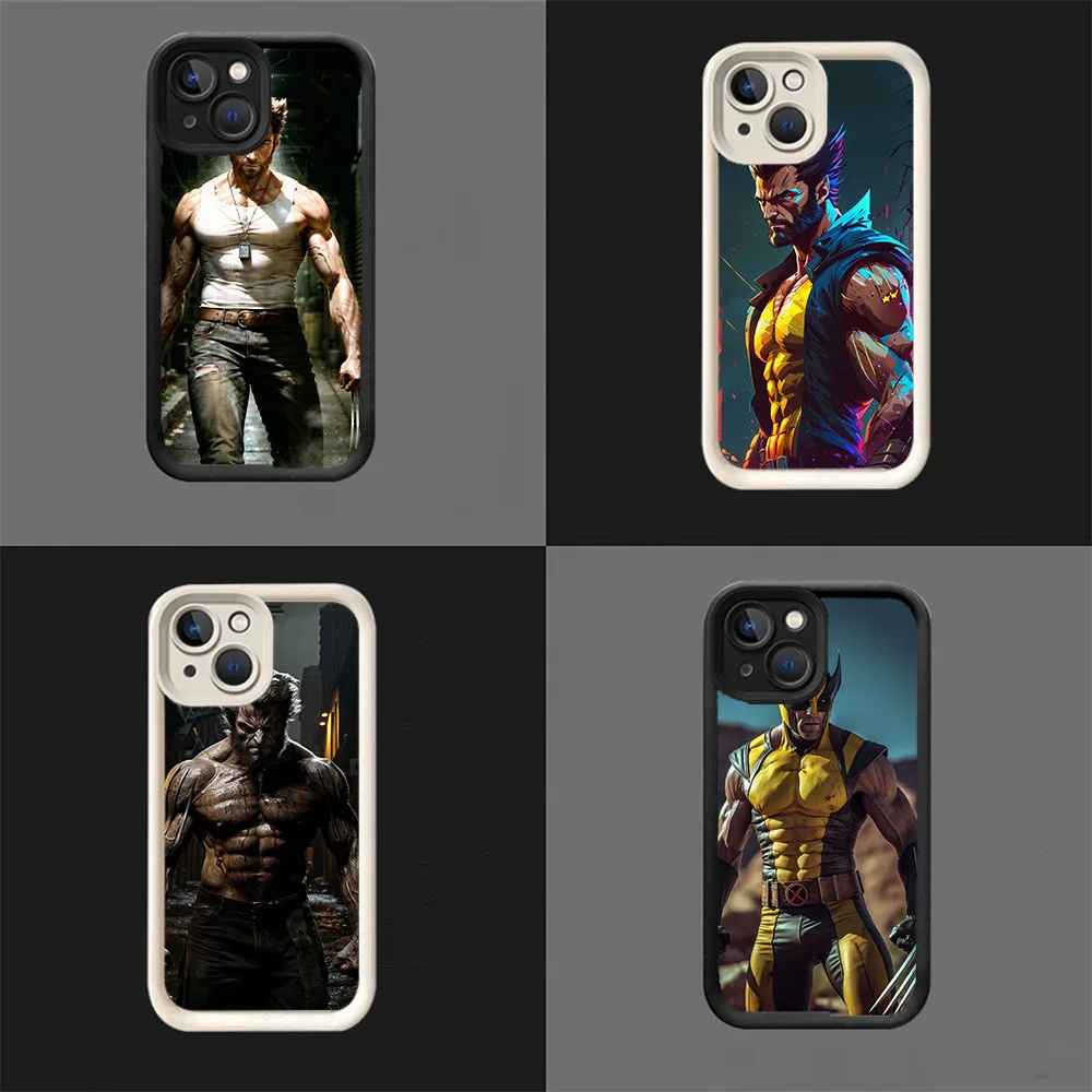 WB-31 Черный ступенчатый чехол из ТПУ Wolverine для Huawei Pura70 mate50 P60 50 40 nova 11 10 9 Y90 Pro